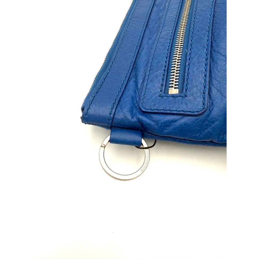 Balenciaga BALENCIAGA LE CAGOLE Blue  Pouch - Picture 3 of 6